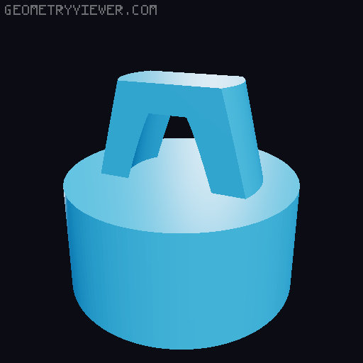 Cap for ornaments size 40% 3D model thumbnail