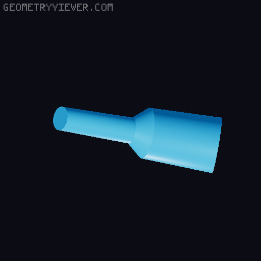 3D Printed Compliant Blaster! 3D model thumbnail