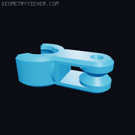 Double Joints for Mini 13 3D model thumbnail