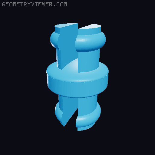 Dot 23 figure- Star Trek Discovery/Academy 3D model thumbnail