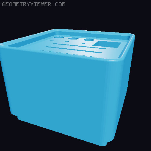 Gridfinity dremel cutting wheels and extra bits 3D model thumbnail