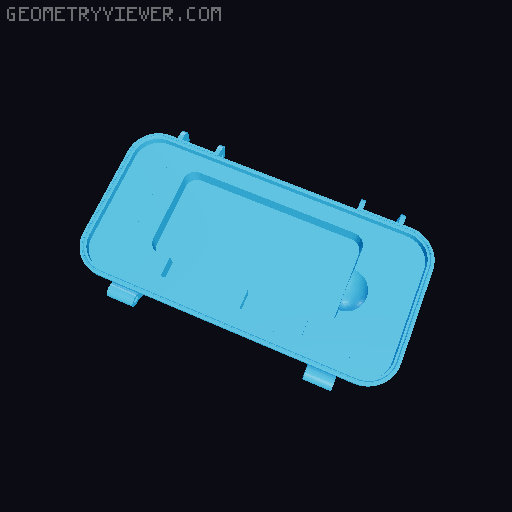 Reinforced Flipper Zero Case (for Flipper with TPU cover) 3D model thumbnail