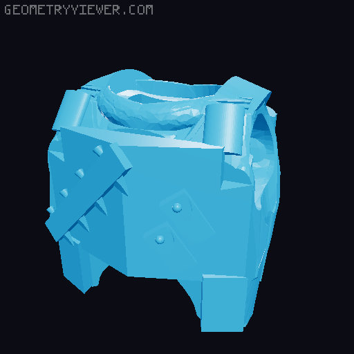 Titan 13 (Dummy 13 Armor) 3D model thumbnail
