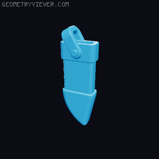 Remix of Tofty's Super Soldier Knives 28mm - A and C without belt loops + repaired A 3D model thumbnail