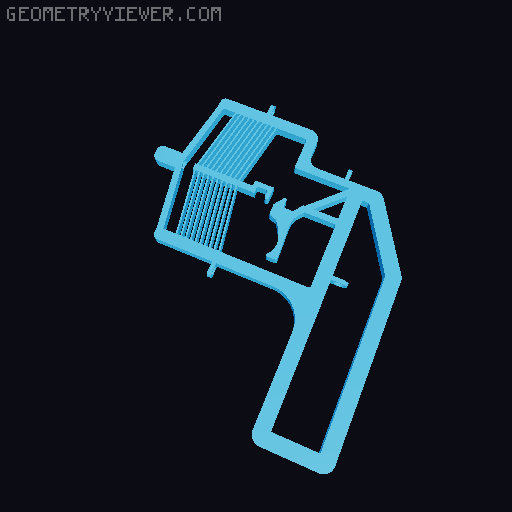 Shooter remix 3D model thumbnail