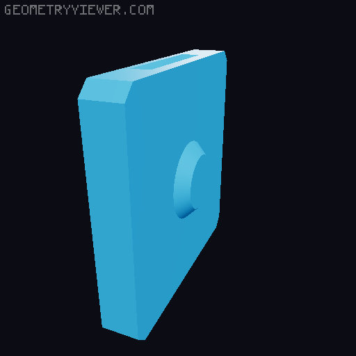 Robust high current cylindrical cell holder 3D model thumbnail