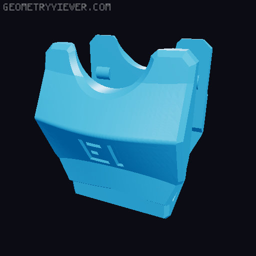 Dummy13 PRESS FIT to SNAP FIT 3D model thumbnail