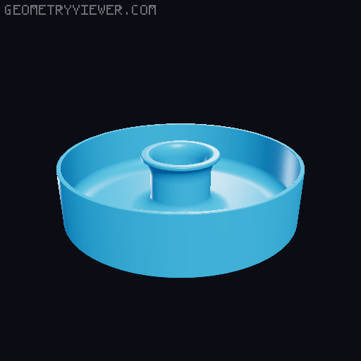 Pistachio bowl 3D model thumbnail