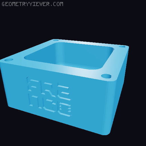 Magnet Box 3D model thumbnail