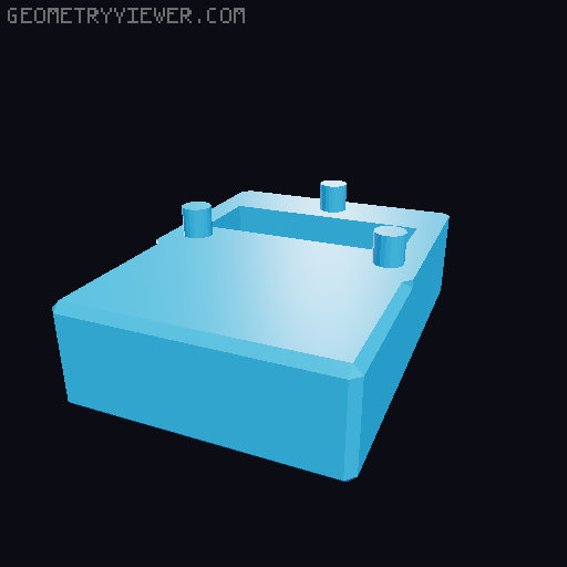 Lucky 13 Face Insert 3D model thumbnail