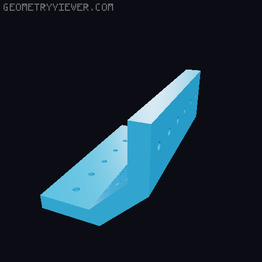 Hole Size Test for Heat-Set Inserts 3D model thumbnail