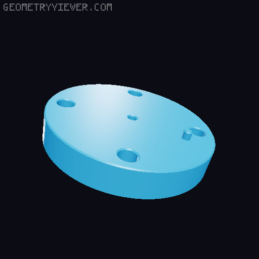 Hue Tap Dial Pod 3D model thumbnail