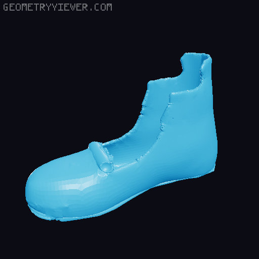 Hockey Ice Skate 3D model thumbnail