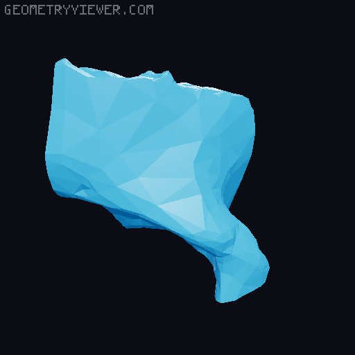 Skull candy bowl XXXXL 3D model thumbnail