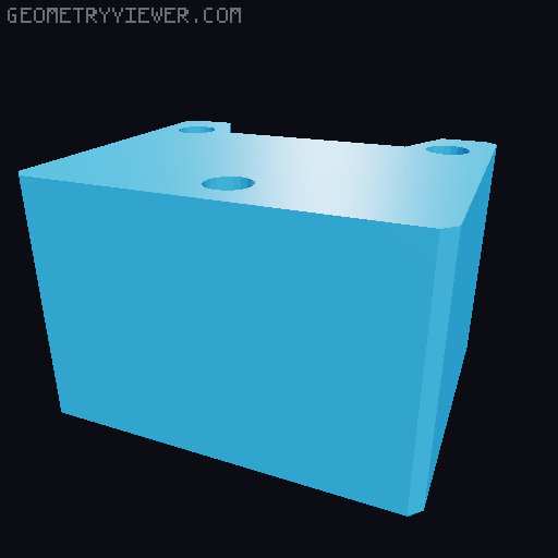 Lucky 13 Face Insert 3D model thumbnail