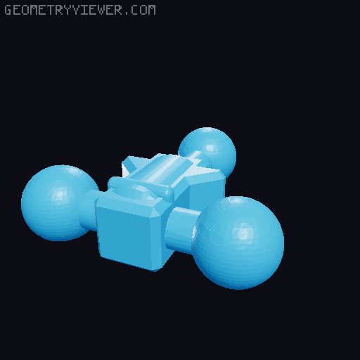 Die Simpsons Mini13 Krusty Skin 3D model thumbnail