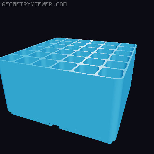 Gridfinity holders for Wire Offcuts 3D model thumbnail