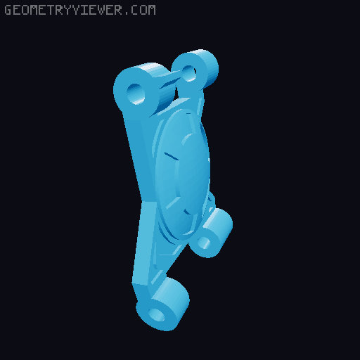 Flash Falcon Fly - Bakugan Trap 3D model thumbnail