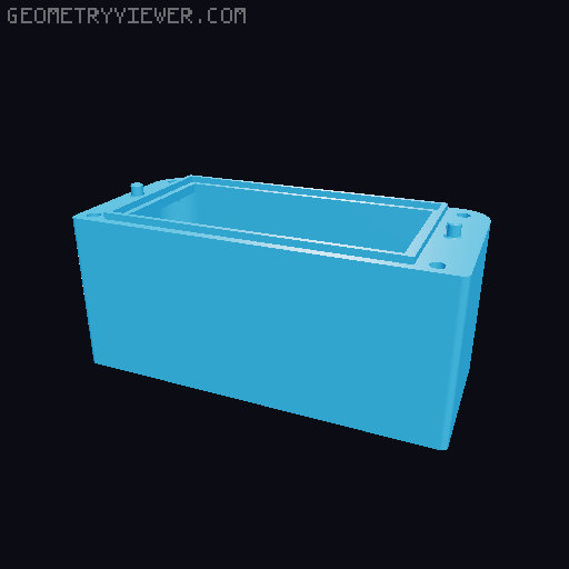 RE-RE-Remix-RGB BentoBox 2x 5015 radial fans HEPA/Carbon filter 3D model thumbnail