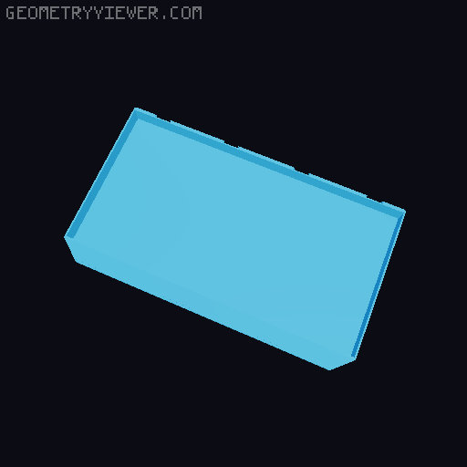 GEN2 185 Classic Drawers - All 3D model thumbnail