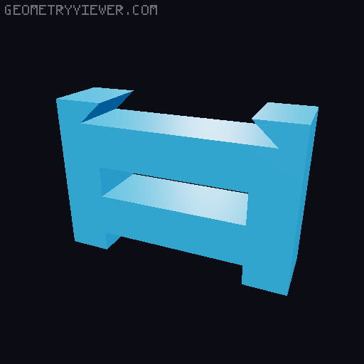 N Scale Bachmann EZ Track Risers 3D model thumbnail