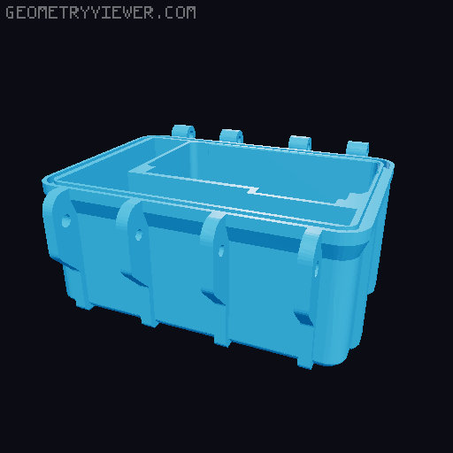 Insta360 Go 3 Rugged Box 3D model thumbnail