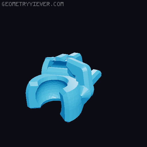 Dummy 13 Nitrogen Recoil Gun 3D model thumbnail