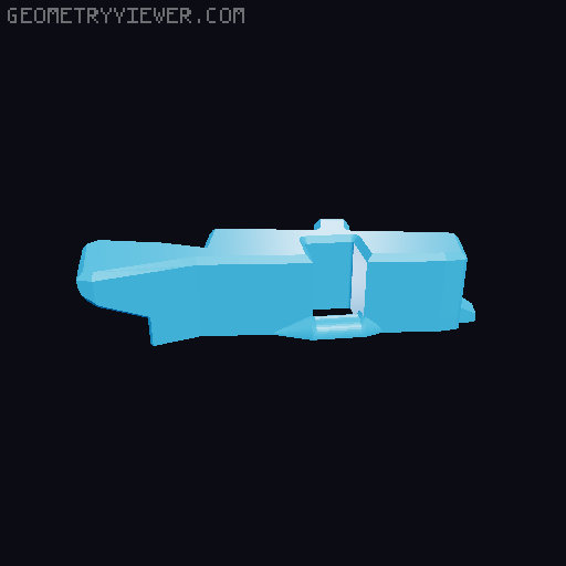 Big Flexi Rexi Split 3D model thumbnail