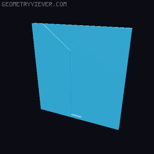 Small Wallet - Cash/Check Holder, about five items 3D model thumbnail