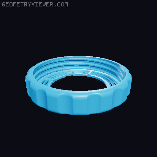 Silica Gel Holder/Box/Storage 150g 3D model thumbnail