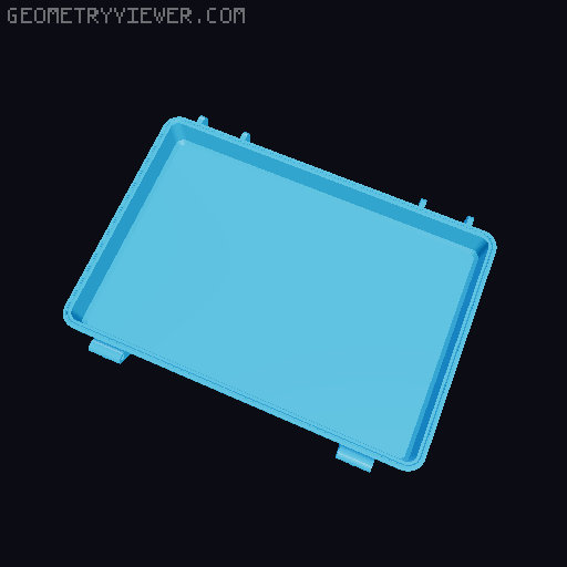 Happymodel M8 Freestyle HDZero Carrying Box 3D model thumbnail
