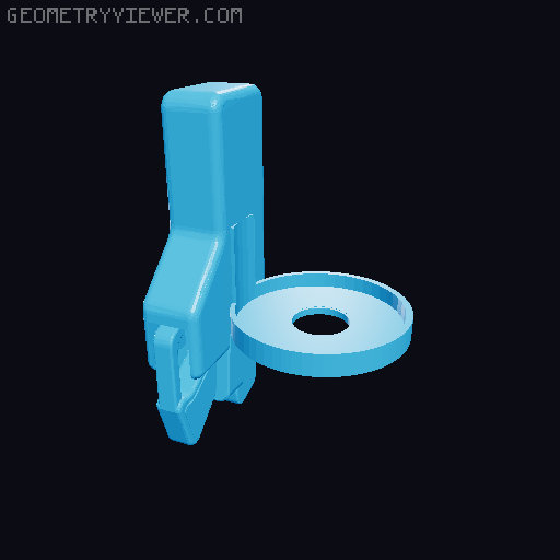 Arm / Calf / Thigh acessories for Girlpla 3D model thumbnail