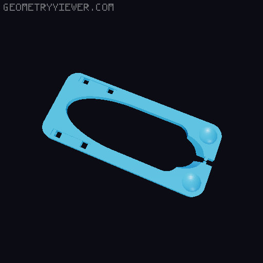 Catapult with trigger 3D model thumbnail