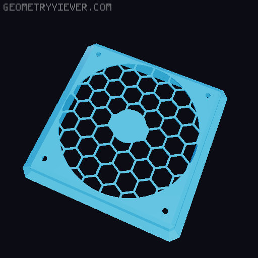 BTT SKR 3 EZ - Case 3D model thumbnail