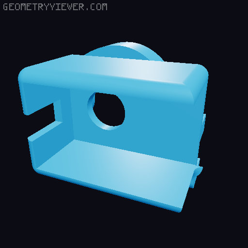 Linear Actuator using 5 volt motor 3D model thumbnail