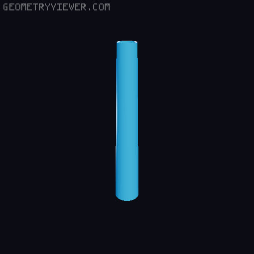ExperiMental Rectangle Trumpet 15 3D model thumbnail