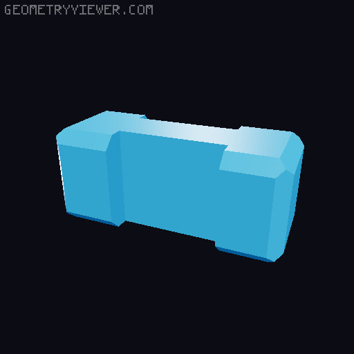 Korry Beams Set 3D model thumbnail