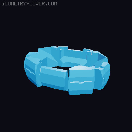 Dummy 13 Super Hero Parts 3D model thumbnail