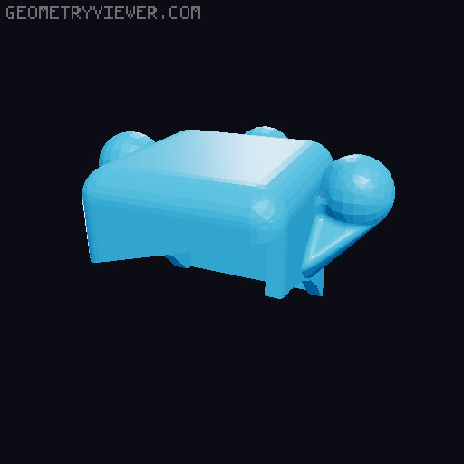 Gothic Party Girl 3D model thumbnail