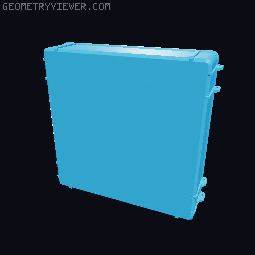 Catan Travel Box 3D model thumbnail