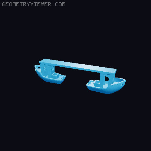 BenchyPress - Contest Entry 3D model thumbnail