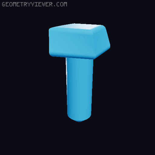 German War Hammer (15th Century) 3D model thumbnail