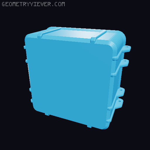 Rugged box remix 3D model thumbnail