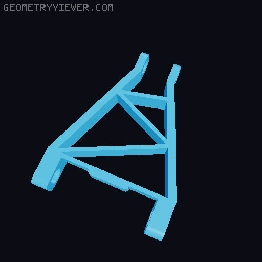 Modelo de grúa / Crane Model 3D model thumbnail