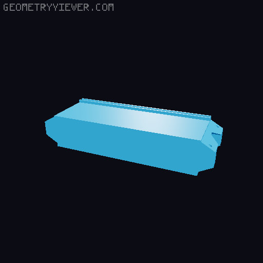 (Deeper) Pocket Doors for Lack Enclosure v2 3D model thumbnail