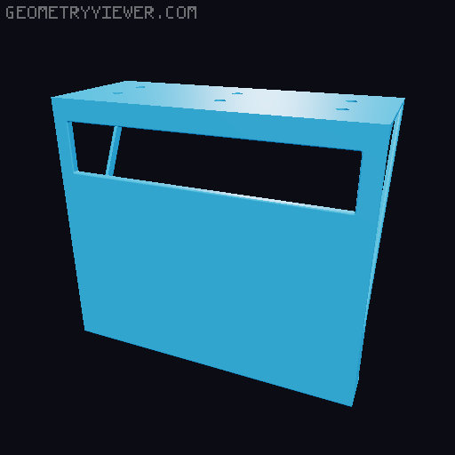 Steamrack - Steamdeck dock wall mount 3D model thumbnail