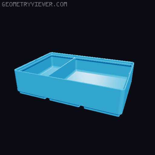 Gridfinity Bus Pirate 5 case and holder 3D model thumbnail