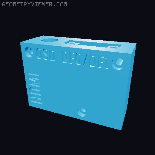 Amiga 1000 case accessories 3D model thumbnail