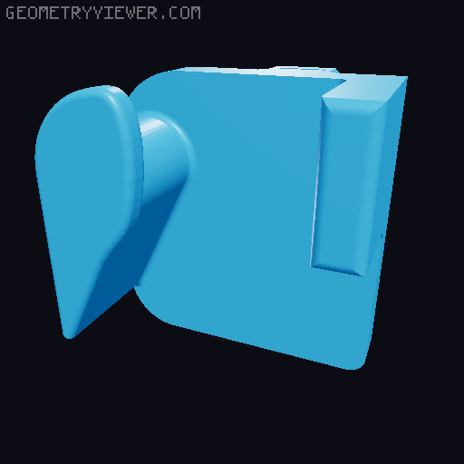 Multiboard Knipex Cobra Holder Onshape / Parametric 3D model thumbnail