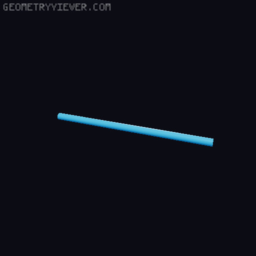 The Jedi Sword 3D model thumbnail